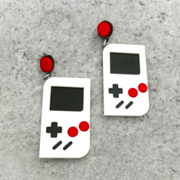 Gaming Earrings, Gamers Earrings, Novelty Earrings, Cute Earrings - Picture 1 of 1
